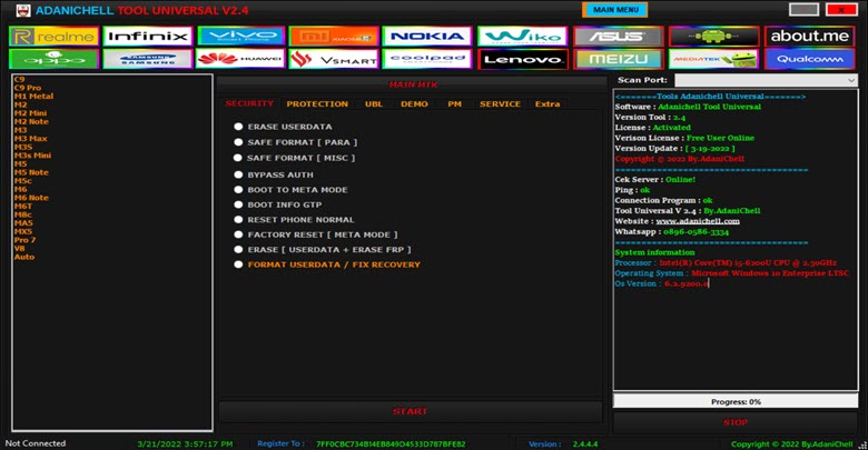ADANICHELL Universal V2.4 Tool